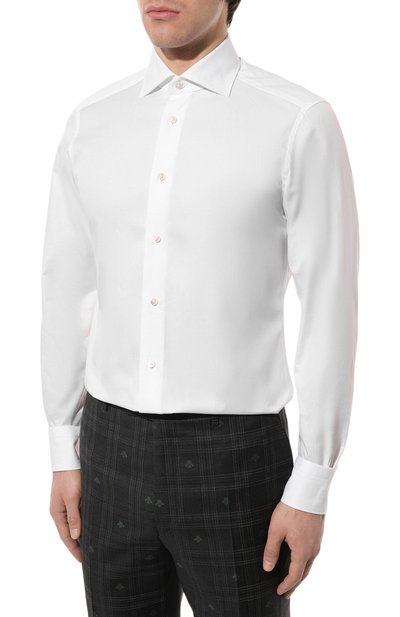 Хлопковая сорочка ZEGNA, арт. 9MS0BA-CT1031, фото 4