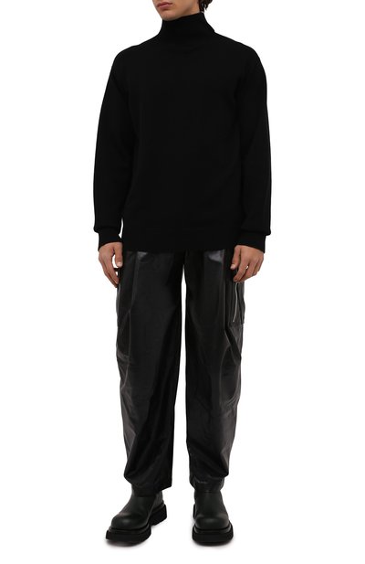 Кожаные брюки BOTTEGA VENETA, арт. 682872/V1CY0, фото 2