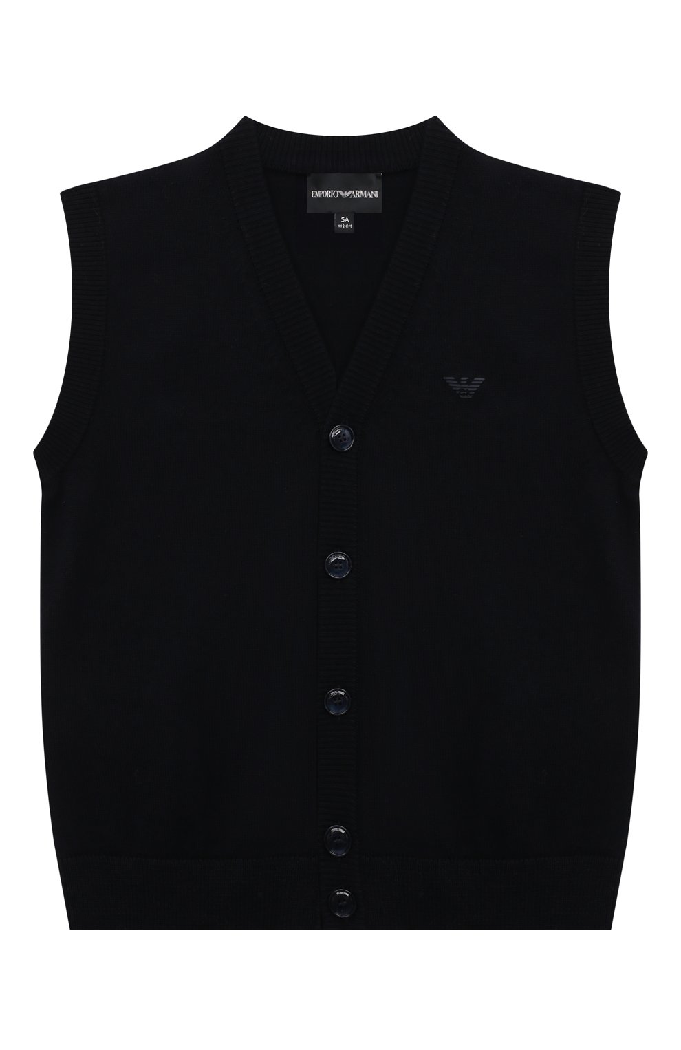 Жилет из хлопка и шерсти EMPORIO ARMANI, арт. 8N4M50/4M16Z, фото 1