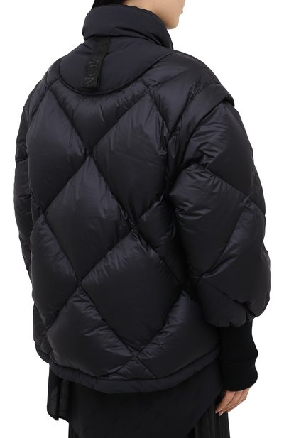 Пуховик MONCLER черного цвета по цене 138500 руб., арт. F2-094-1A506-00-C0614, фото 5 Пуховик MONCLER, арт. F2-094-1A506-00-C0614, фото 5