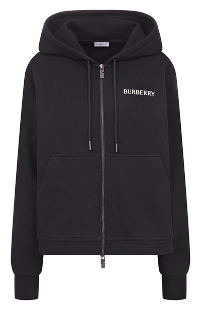 Женский хлопковая толстовка BURBERRY, арт. 8118980