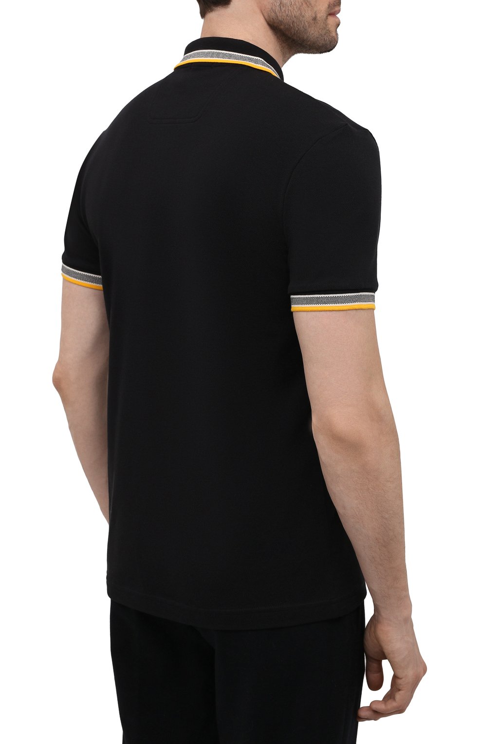 Хлопковое поло BOSS, арт. 50398302, фото 4