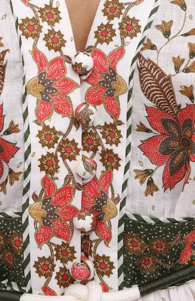 Льняное платье ZIMMERMANN, арт. 8482DEMP, фото 5