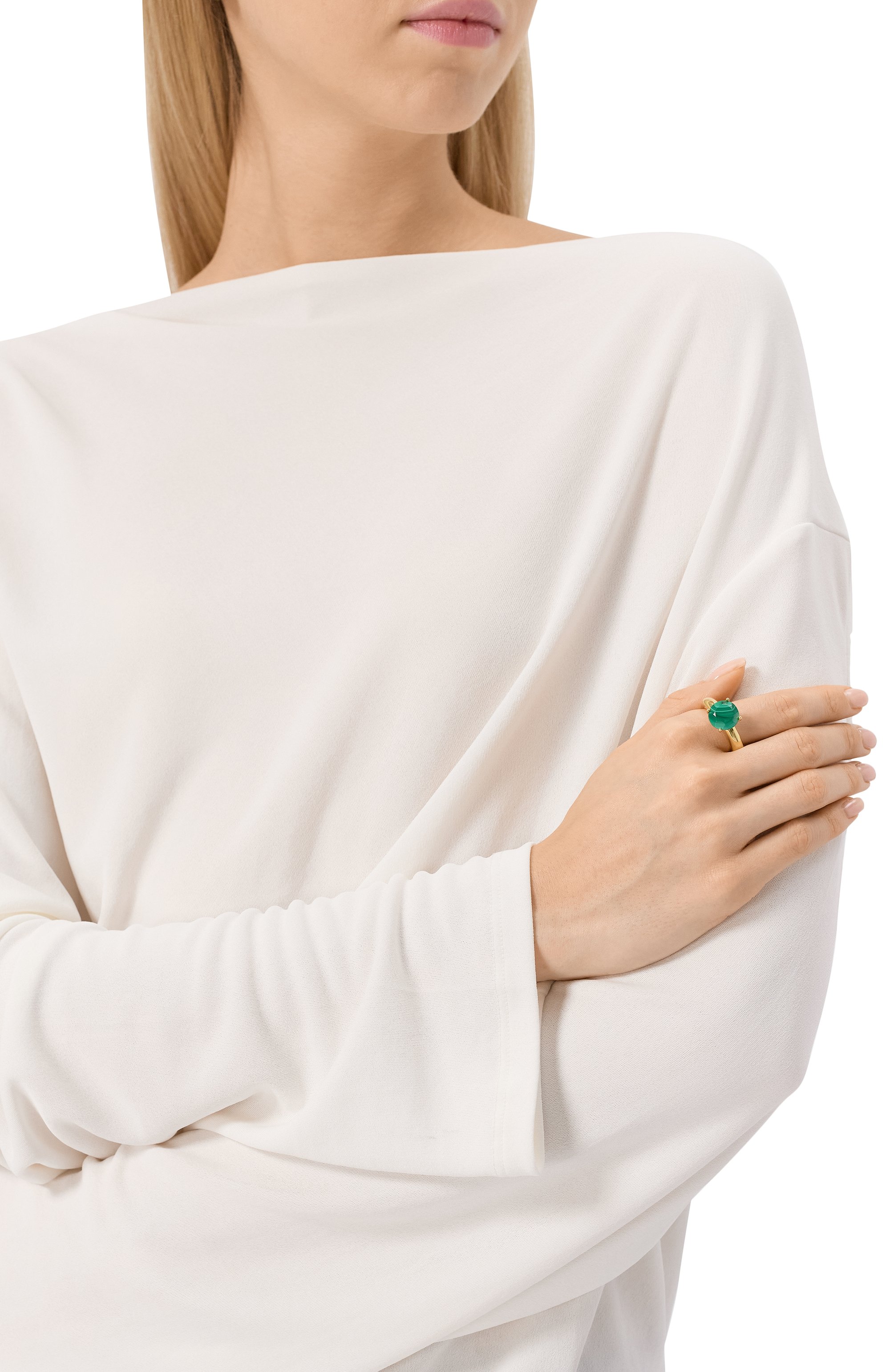 Кольцо cartoon ring с малахитом MOONKA темно-зеленого цвета по цене 38700 руб., арт. cr-r-mal, фото 2 Кольцо cartoon ring с малахитом MOONKA, арт. cr-r-mal, фото 2