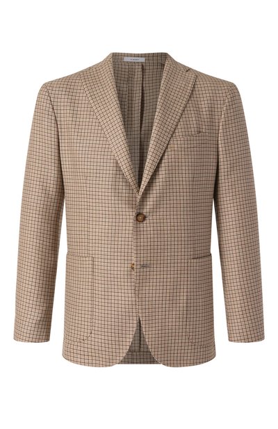 Мужской пиджак из шерсти и шелка BOGLIOLI, арт. N1302E/SB5020