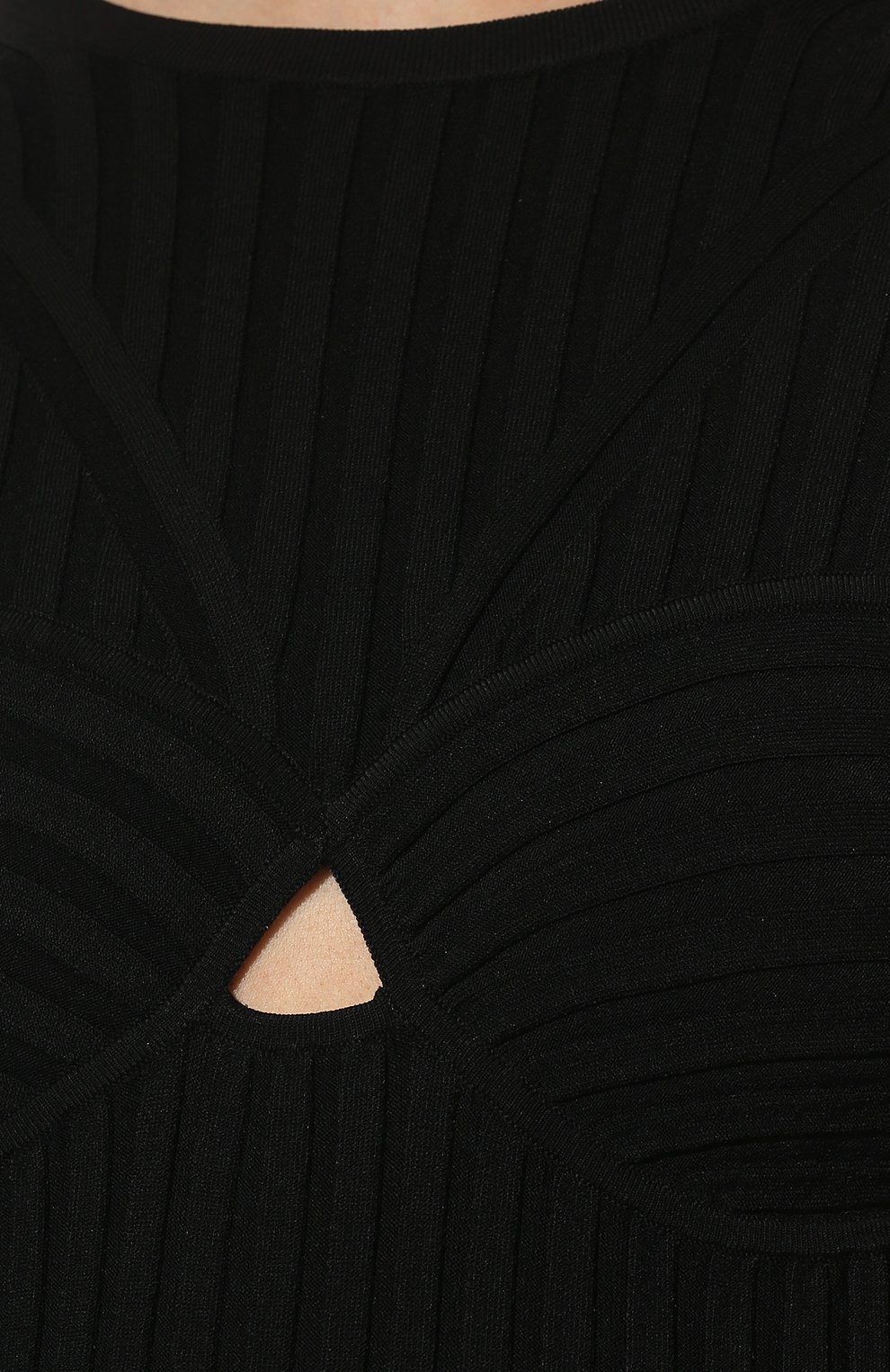 Платье из вискозы HELMUT LANG черного цвета по цене 49800 руб., арт. L09HW707, фото 5 Платье из вискозы HELMUT LANG, арт. L09HW707, фото 5