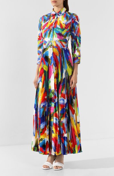 Платье-макси SARA ROKA разноцветного цвета по цене 93300 руб., арт. T0SCA105/37-SS2030, фото 3 Платье-макси SARA ROKA, арт. T0SCA105/37-SS2030, фото 3