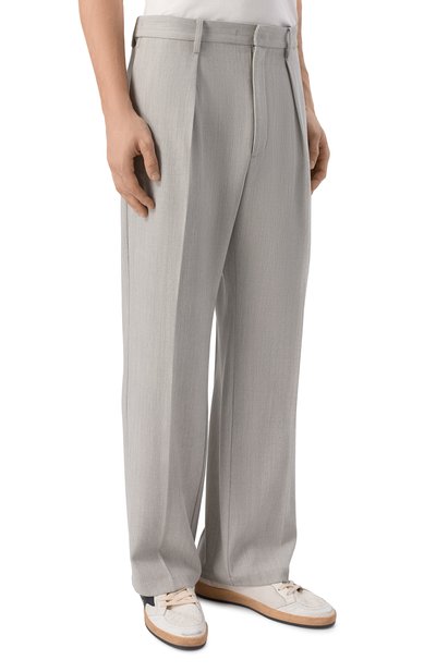 Шерстяные брюки ATTACHMENT, арт. AP61-018, фото 3