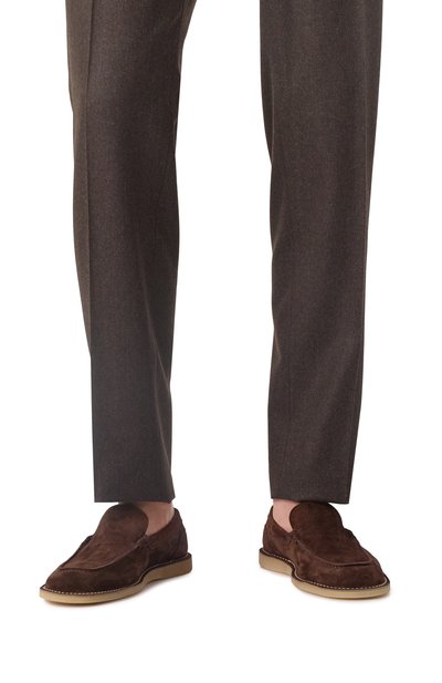 Замшевые лоферы new florio ideal DOLCE & GABBANA, арт. A50593/AS707, фото 3