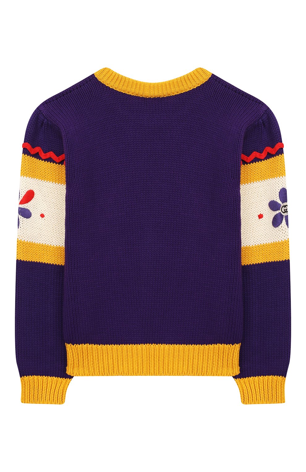 Хлопковый пуловер GUCCI, арт. 596247/XKA6H, фото 2