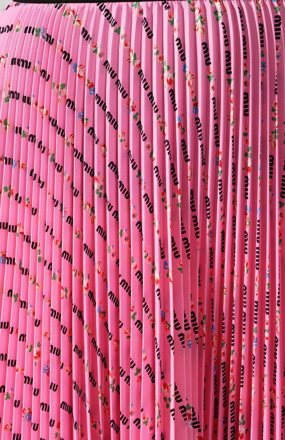 Плиссированная юбка MIU MIU, арт. MG1378-1WBI-F0028, фото 5