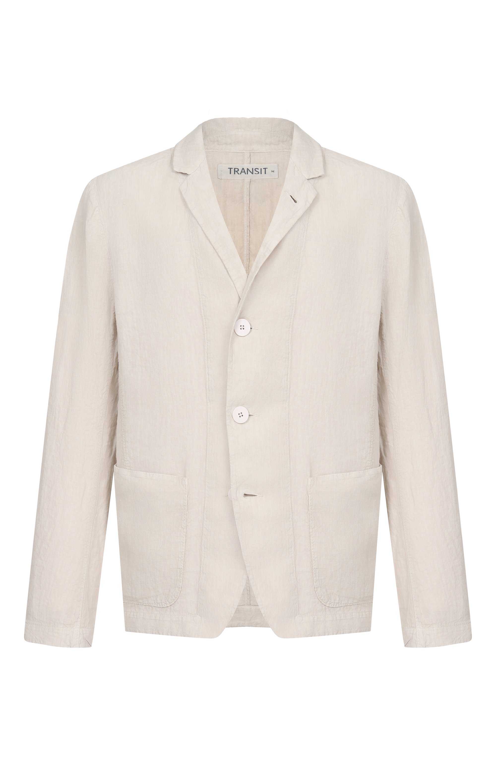 Льняной пиджак TRANSIT, арт. CFUTRCD133, фото 1