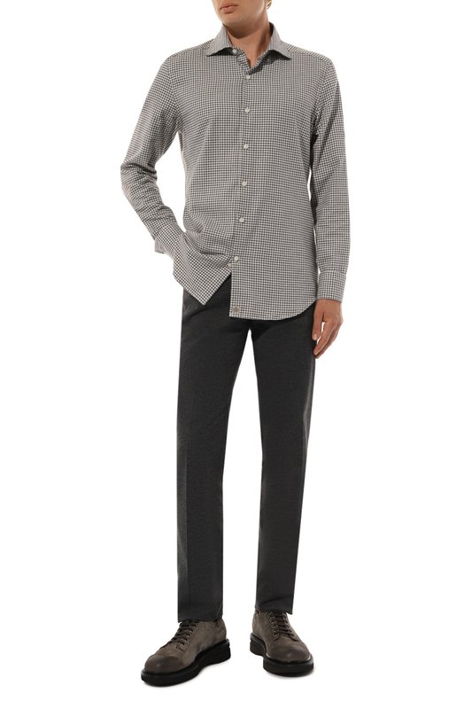 Хлопковая рубашка Sonrisa Серый, фото 2