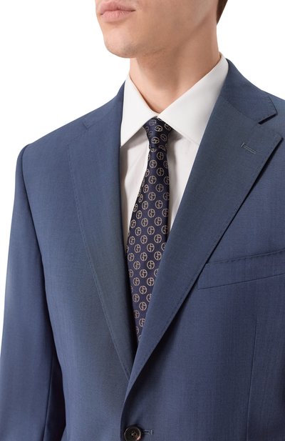 Шелковый галстук GIORGIO ARMANI, арт. GM000800/TE20428, фото 2