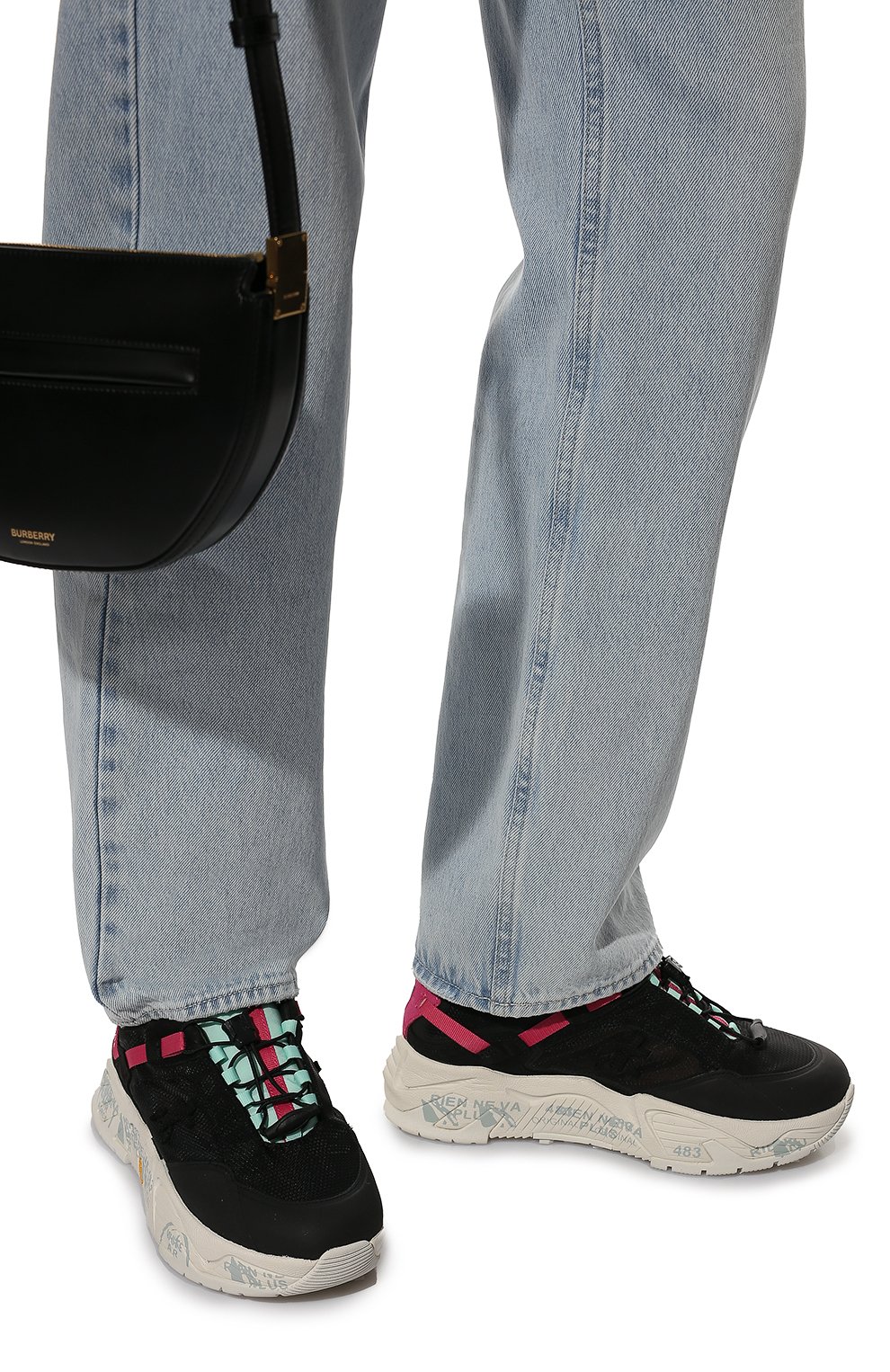 Комбинированные кроссовки PREMIATA, арт. CR0SSD/VAR244, фото 3