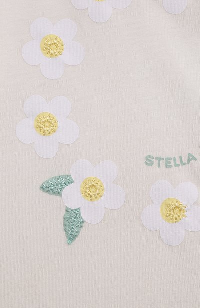 Хлопковая футболка STELLA MCCARTNEY, арт. TS8151, фото 3