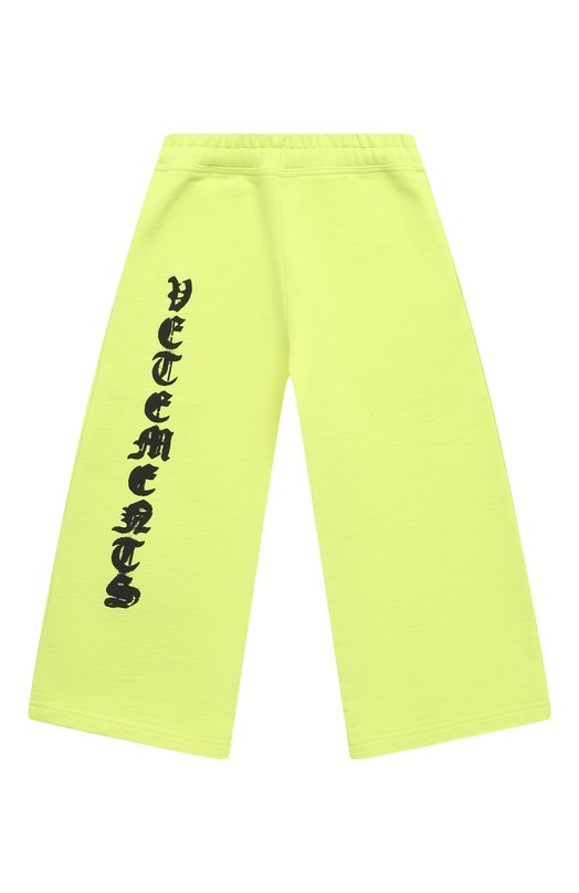 Хлопковые брюки VETEMENTS 38400₽