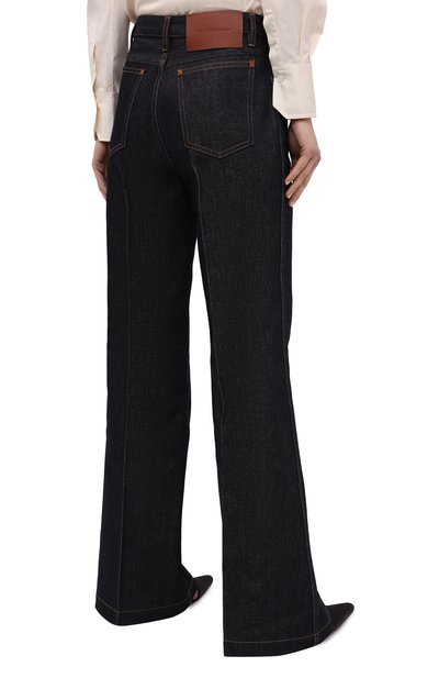 Джинсы VICTORIA BECKHAM синего цвета по цене 37450 руб., арт. 1221DJE002765A, фото 4 Джинсы VICTORIA BECKHAM, арт. 1221DJE002765A, фото 4