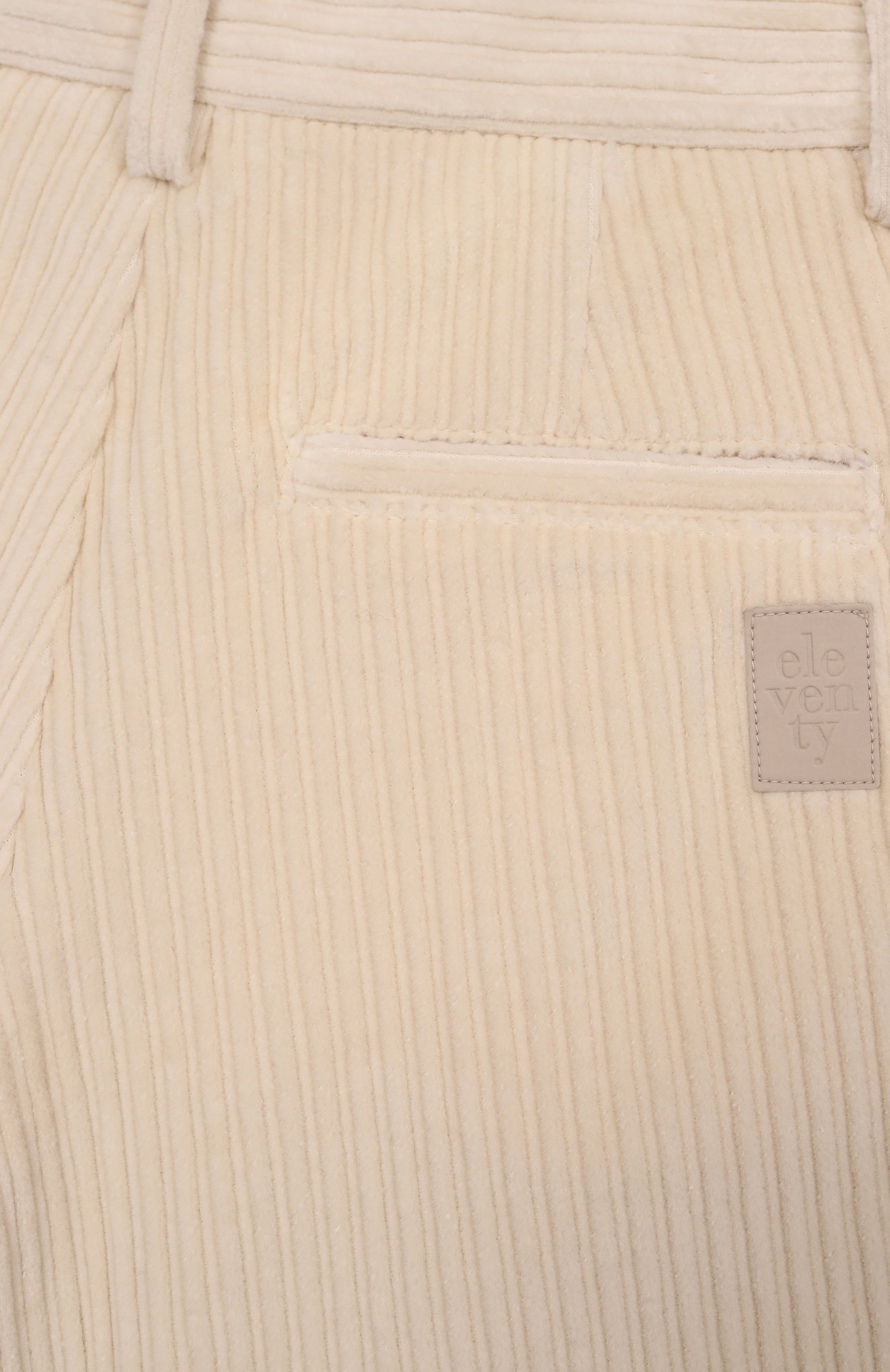 Вельветовые шорты ELEVENTY кремового цвета по цене 18250 руб., арт. EX6A39/V0162/10-16, фото 3 Вельветовые шорты ELEVENTY, арт. EX6A39/V0162/10-16, фото 3