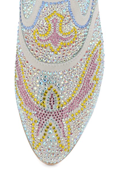 Кожаные ботинки со стразами MISSOURI, арт. 47131 A/35-41, фото 4