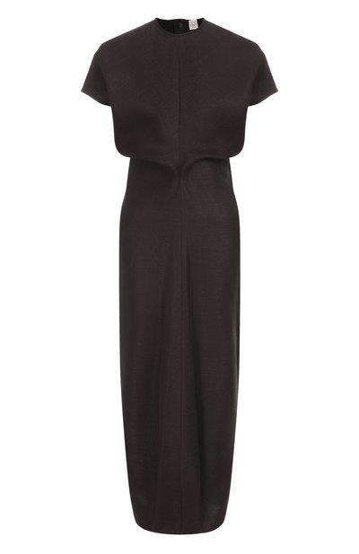 Женское платье из вискозы и льна TOTEME, арт. 253-WRD1103-FB0461