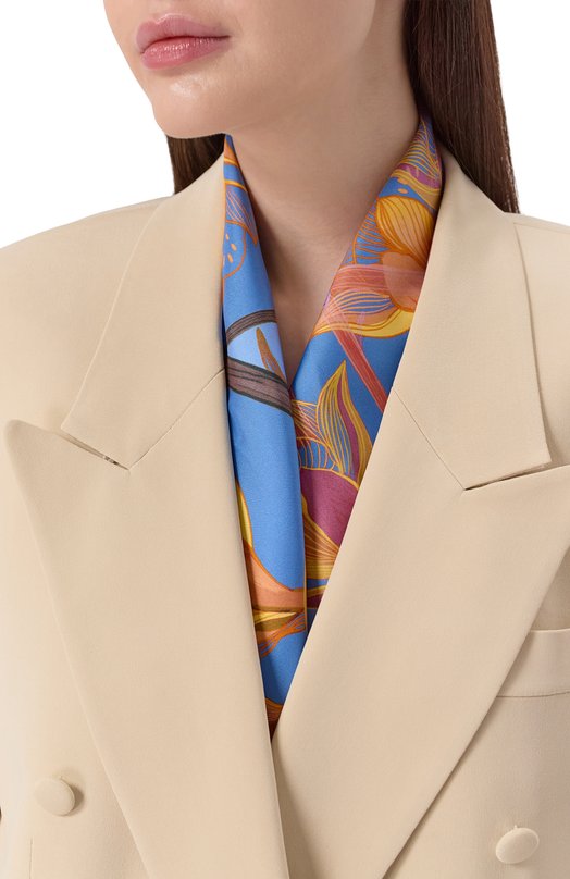 Шелковый платок Amaryllis Radical Chic 441761.07.02 Синий  441761.07.02 Фото 2