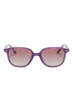 Детские солнцезащитные очки RAY-BAN сиреневого цвета, арт. 9093S-713136 | Фото 2 (Региональные ограничения белый список (Axapta Mercury): Не проставлено; Нос: Не проставлено; Тип очков: С/з)