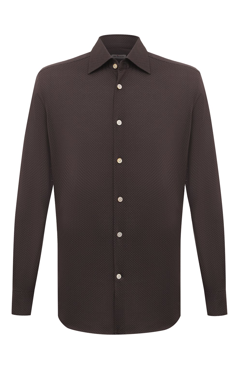 Хлопковая рубашка KITON, арт. UCIH07147, фото 1