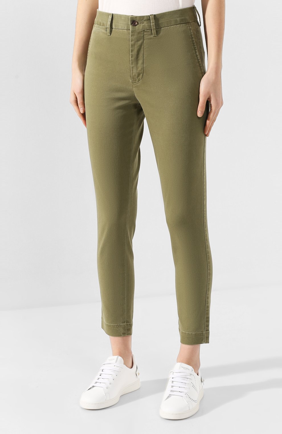 Хлопковые брюки POLO RALPH LAUREN, арт. 211790738, фото 3