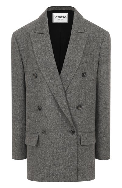 Женский жакет из шерсти и шелка ICEBERG, арт. L011/3080