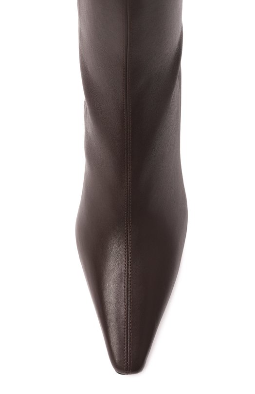 Кожаные ботильоны Cave 40 Jude CAVE ANKLE B00T LEATHER Коричневый  CAVE ANKLE B00T LEATHER Фото 6