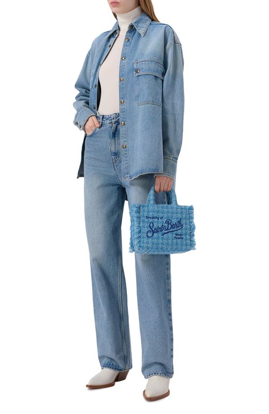 Сумка Vanity mini MC2 Saint Barth VAMI026-01043I/VANITY MINI TWEED Голубой  VAMI026-01043I/VANITY MINI TWEED Фото 7