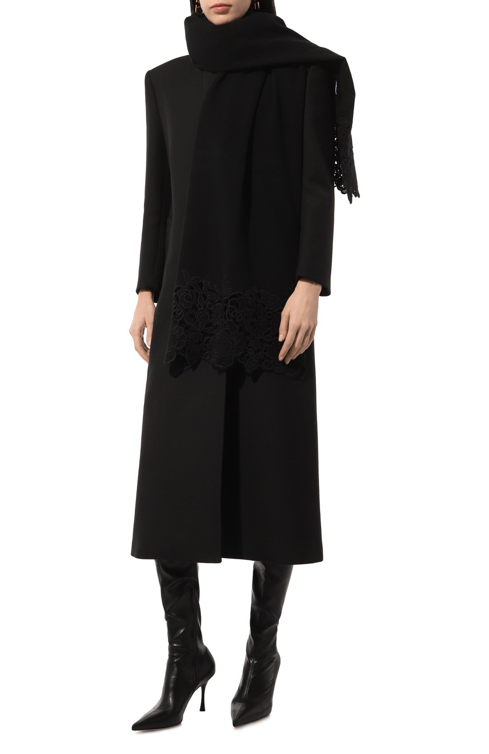 Шарф из шерсти и кашемира VALENTINO, арт. 5W0ER027/PYZ, фото 2