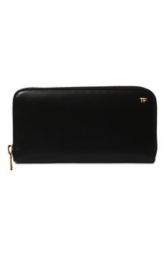 Мужской кожаное портмоне TOM FORD черного цвета, арт. Y0241T/LCL053 | Фото 1 (Материал: Натуральная кожа; Материал сплава: Проставлено; Нос: Не проставлено)