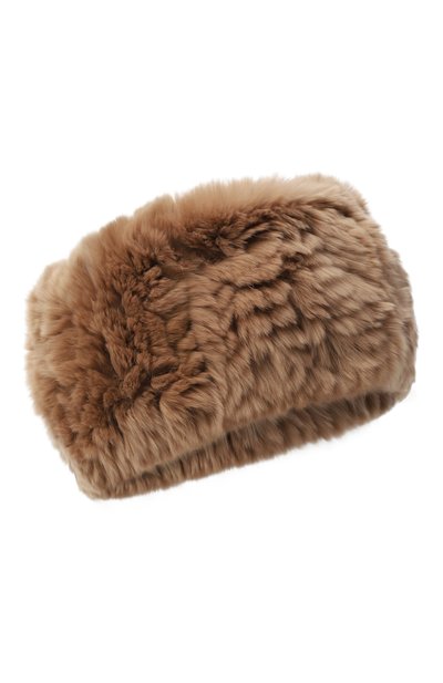 Меховой ободок из кролика YVES SALOMON ENFANT, арт. 26WEA300XXREXX