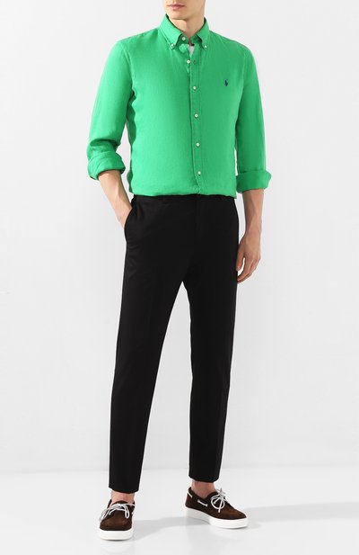 Льняная рубашка POLO RALPH LAUREN, арт. 710794141, фото 2
