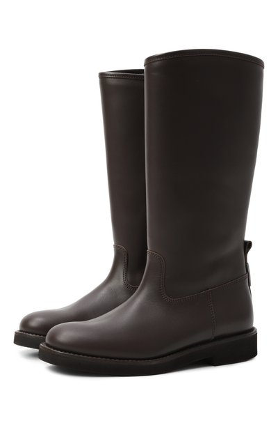 Кожаные сапоги BRUNELLO CUCINELLI, арт. BZ0LCZG402