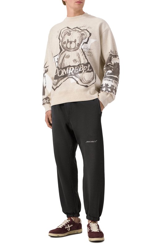 Замшевые кеды Bskt Clay Premiata BSKT CLAY/VAR 7707 Бордовый  BSKT CLAY/VAR 7707 Фото 2