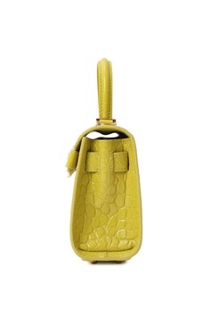 Женская сумка medusa '95 small VERSACE салатового цвета, арт. 1013824/1A08724 | Фото 4 (Материал сплава: Проставлено; Драгоценные камни: Проставлено; Материал: Натуральная кожа; Ремень/цепочка: На ремешке; Размер: small)