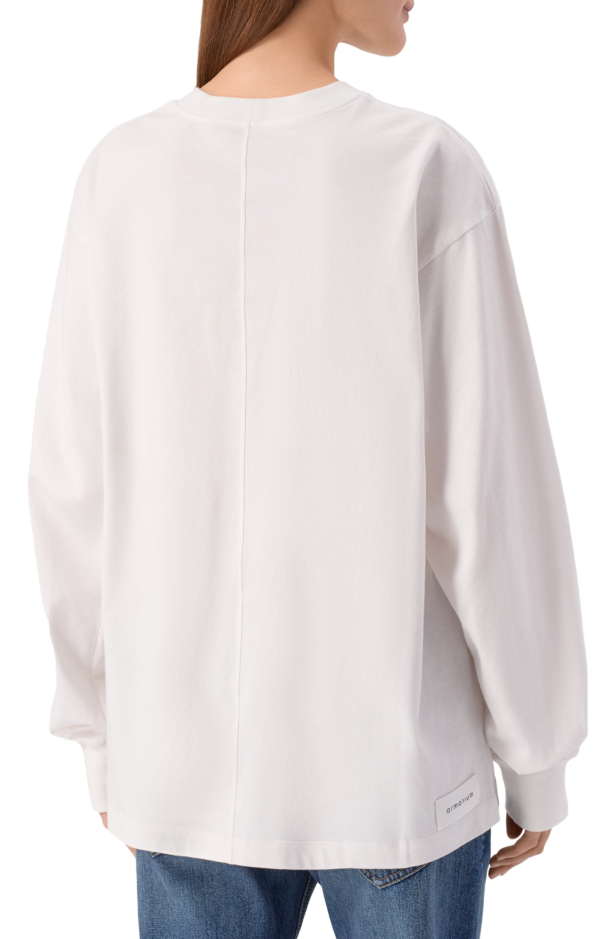 Хлопковый лонгслив ARMARIUM, арт. ARMFWTS04/JE01, фото 4