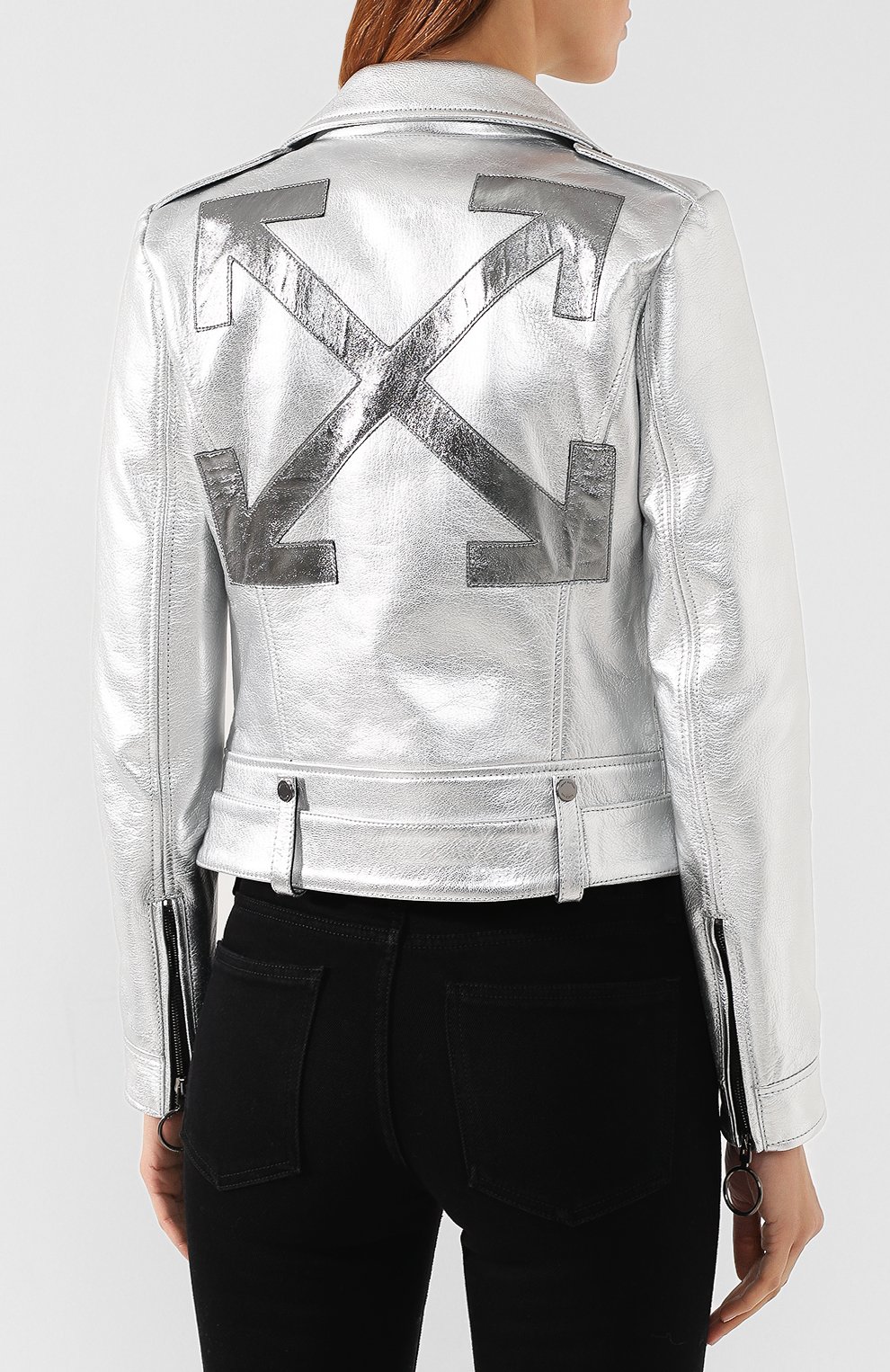 Кожаная куртка OFF-WHITE, арт. 0WJG002E19B440839191, фото 4