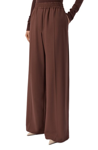 Шерстяные брюки BRUNELLO CUCINELLI коричневого цвета по цене 157500 руб., арт. M0W07P9002, фото 3 Шерстяные брюки BRUNELLO CUCINELLI, арт. M0W07P9002, фото 3