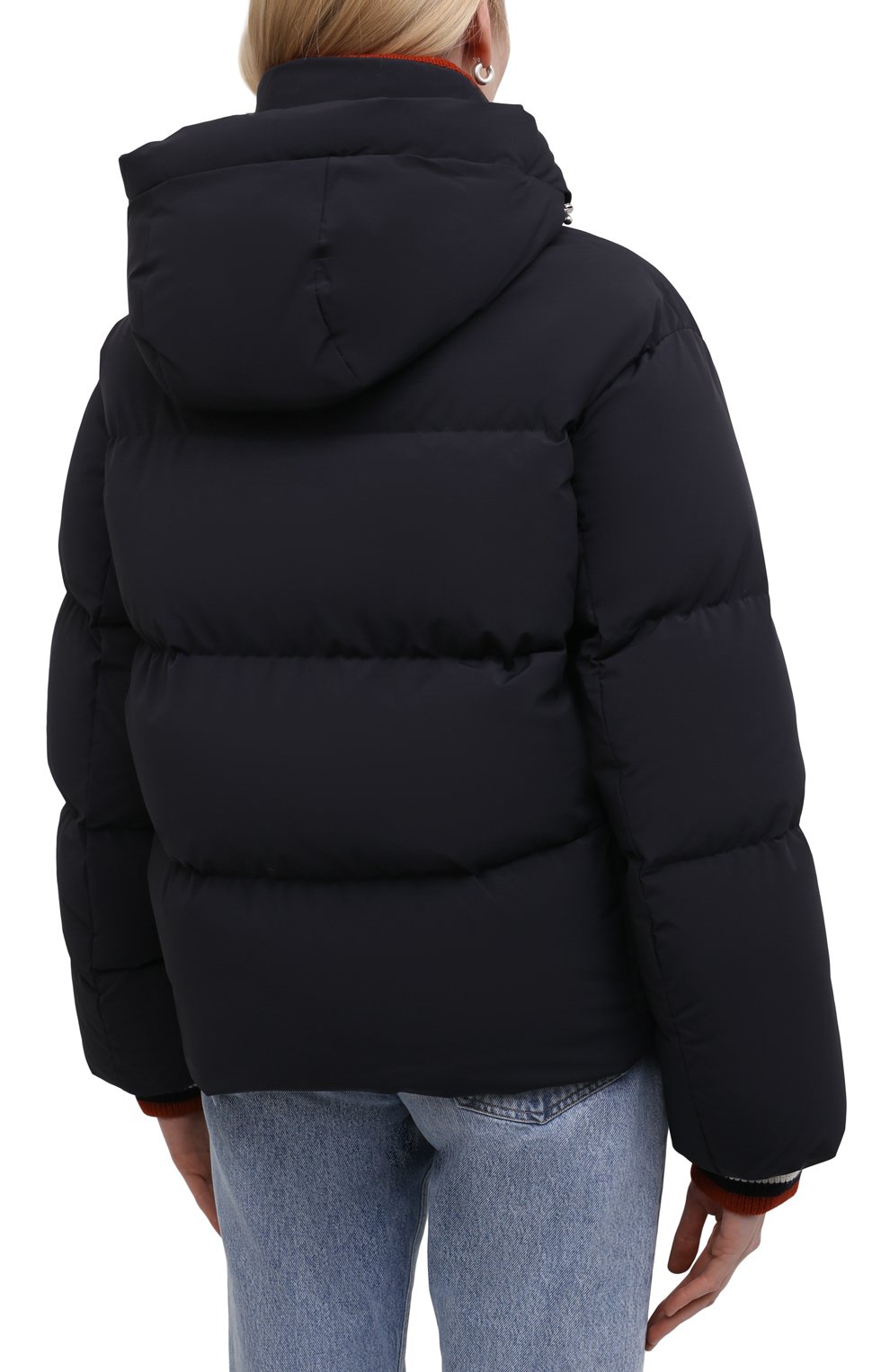 Пуховик chloé x fusalp CHLOÉ темно-синего цвета по цене 184000 руб., арт. A1056, фото 4 Пуховик chloé x fusalp CHLOÉ, арт. A1056, фото 4