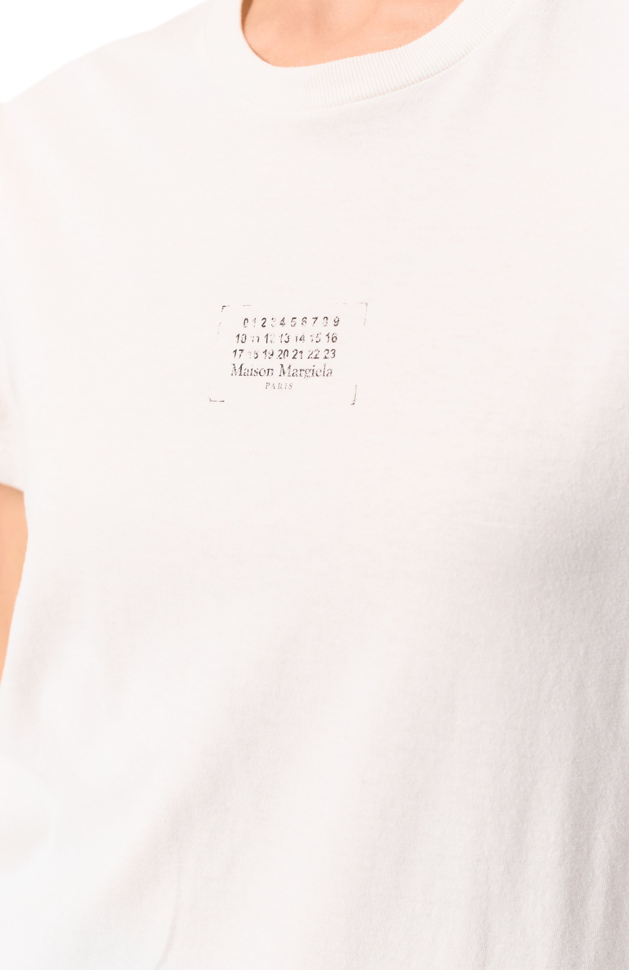 Хлопковая футболка MAISON MARGIELA, арт. S50GC0706/S24575, фото 5
