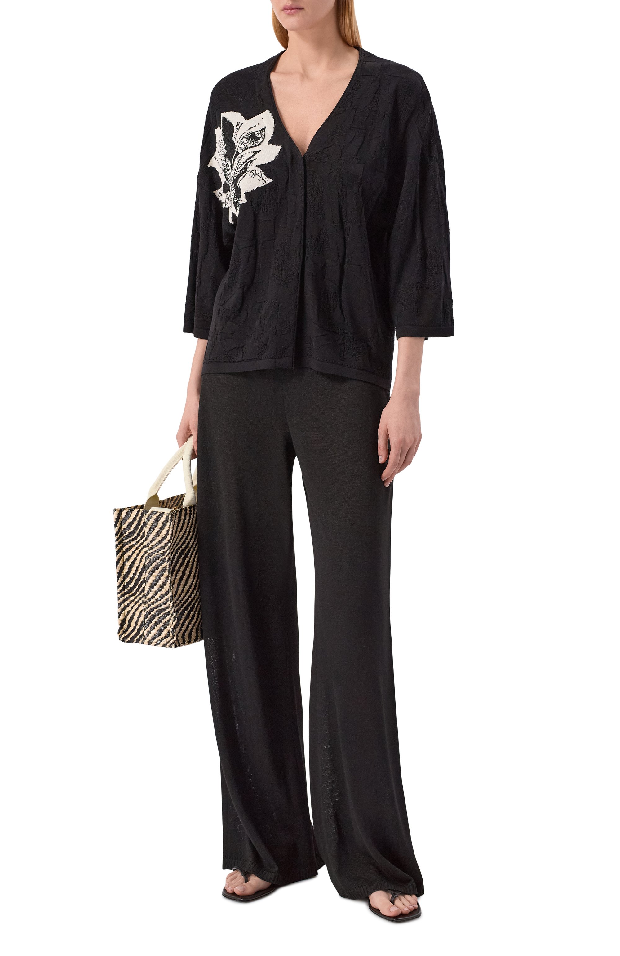 Кардиган из шелка и вискозы FREEAGE, арт. S26.CR117.6079.900, фото 2