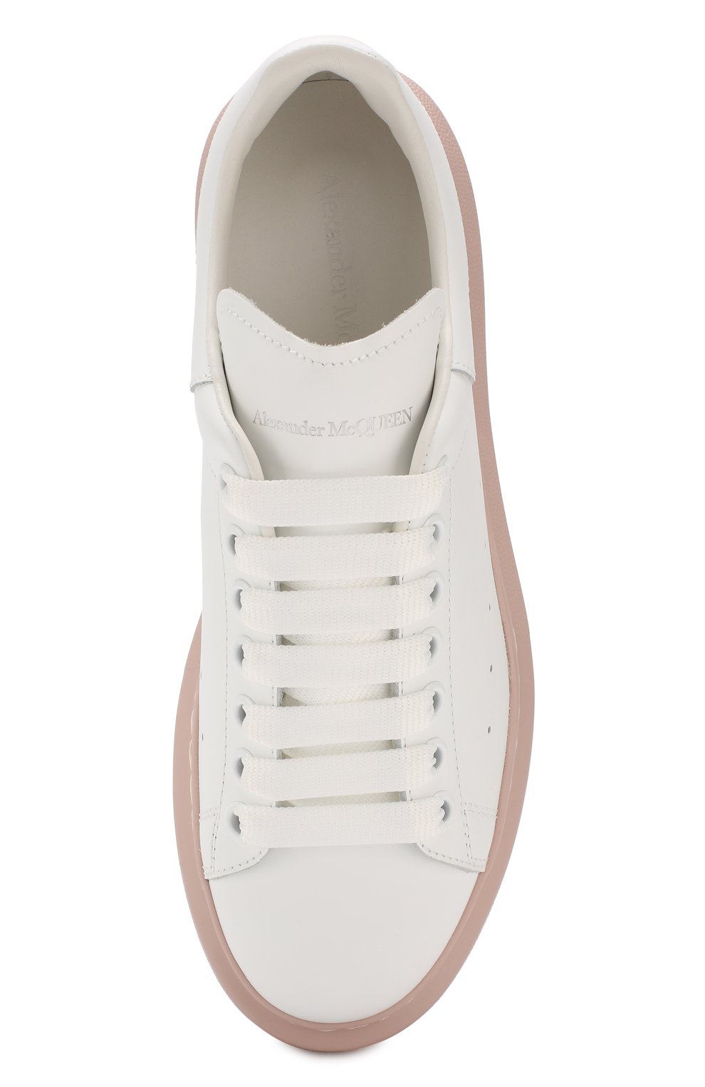 Кожаные кеды ALEXANDER MCQUEEN, арт. 553770/WHTQ4, фото 5