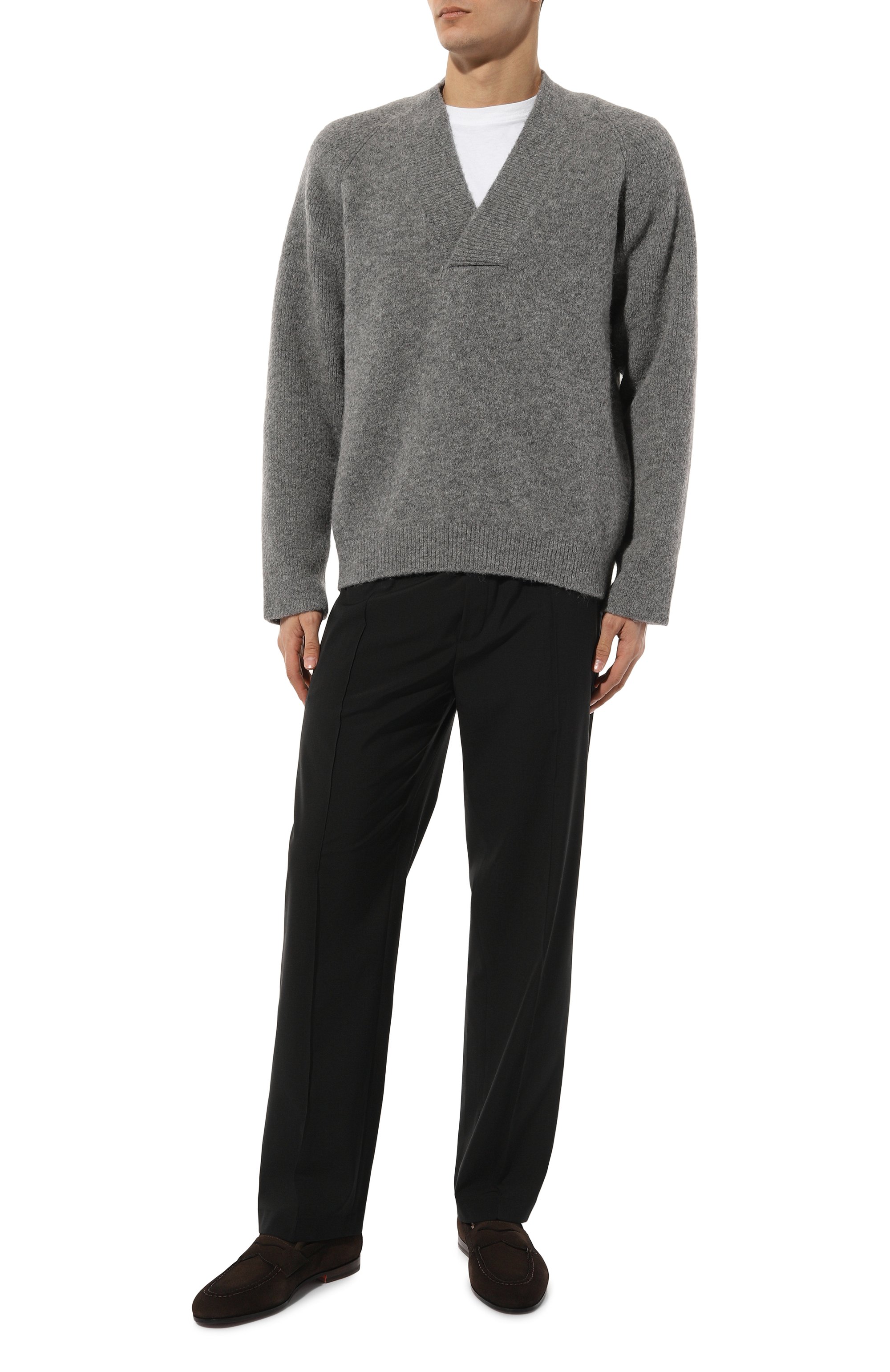 Замшевые пенни-лоферы carlos SANTONI, арт. MCNG18007SA4SSG5, фото 2