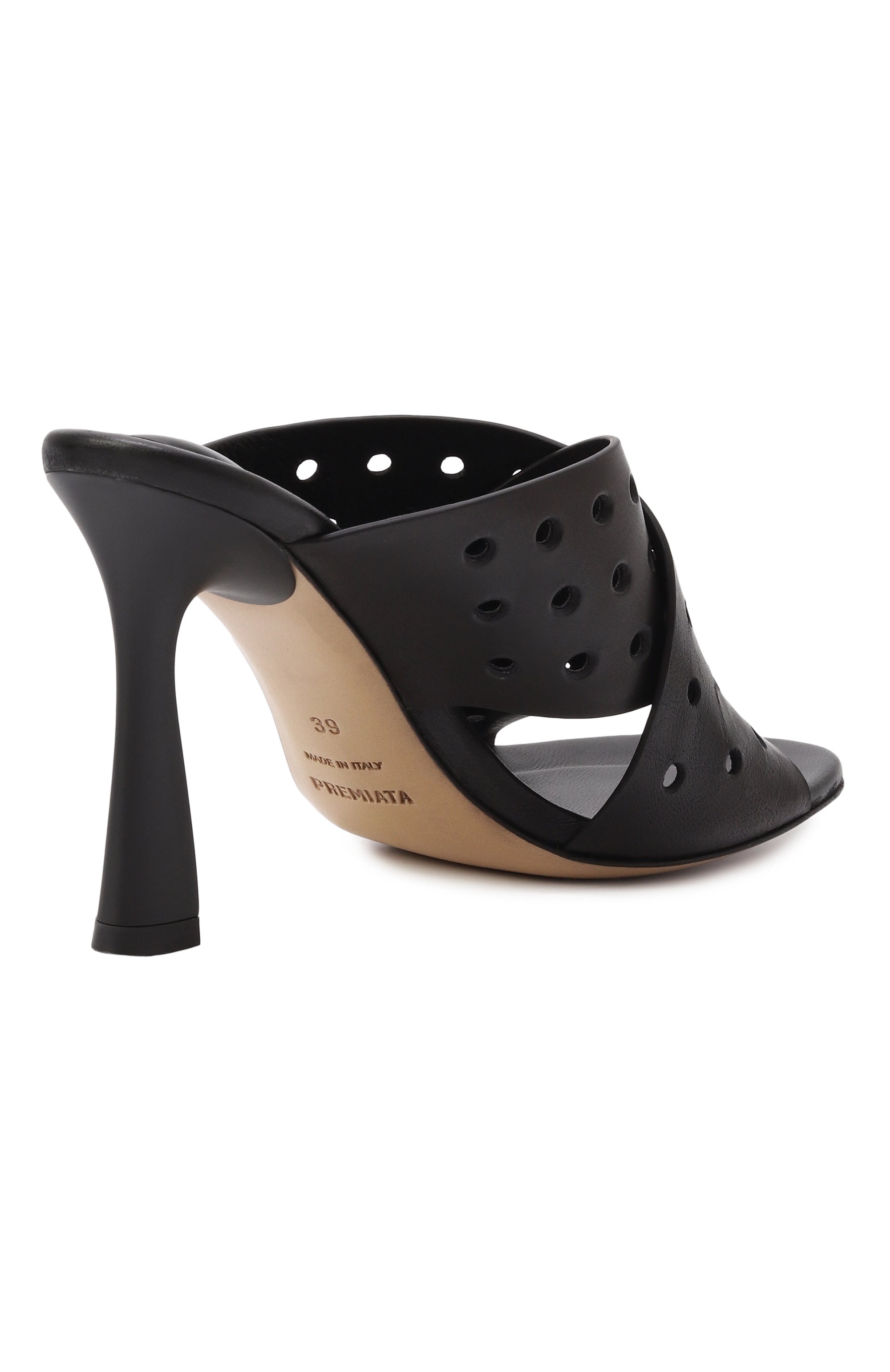 Кожаные мюли PREMIATA черного цвета по цене 47250 руб., арт. M6908/MAYA, фото 5 Кожаные мюли PREMIATA, арт. M6908/MAYA, фото 5