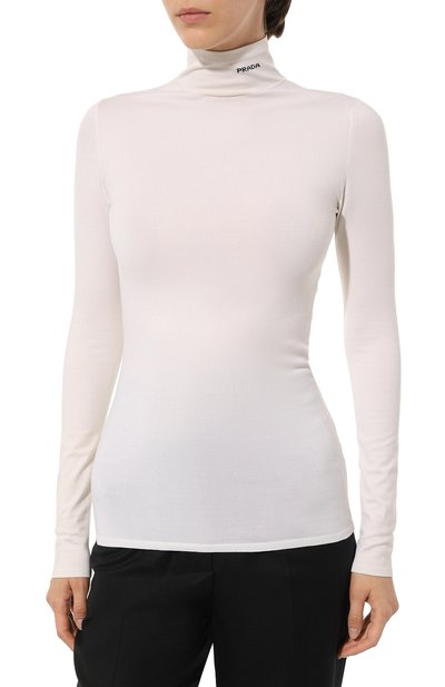 Шерстяная водолазка PRADA, арт. P26406-1CPC-F0018-211, фото 3