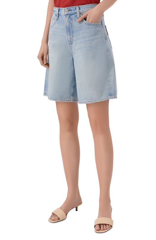 Джинсовые шорты Faye Paige 1L22028-C965 Голубой  1L22028-C965 Фото 3